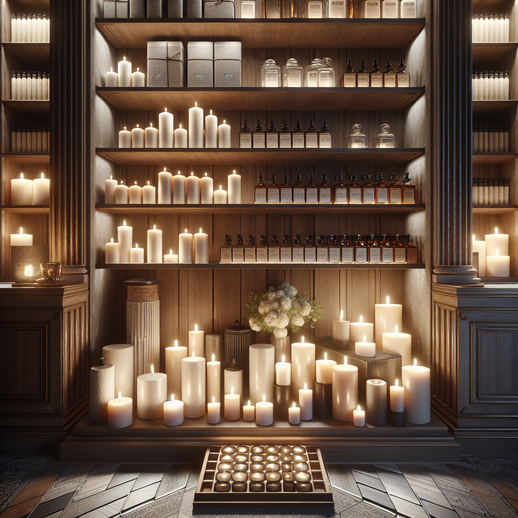 Scented Candle Storage Ideas