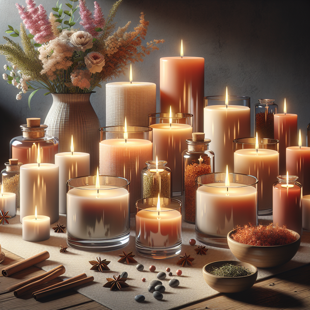 Scented Candle Gift Ideas Unique Aromas