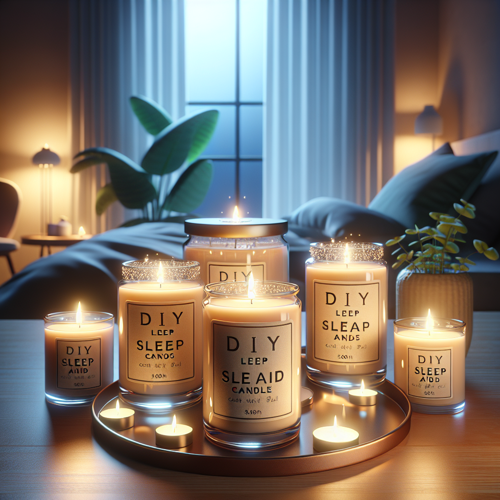 DIY Sleep Aid Candles For Better Rest