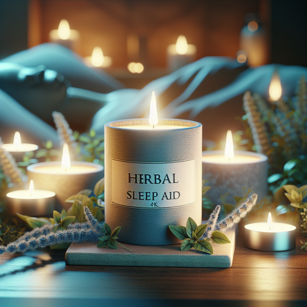 Herbal Sleep Aid Candles Promote Relaxation