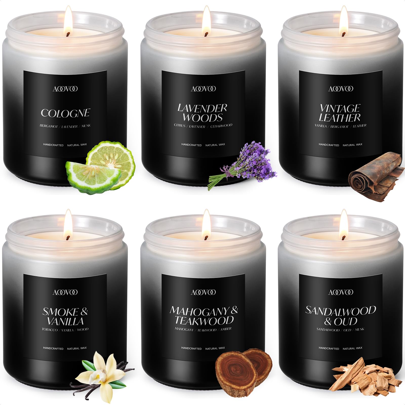 AOOVOO Candle Set