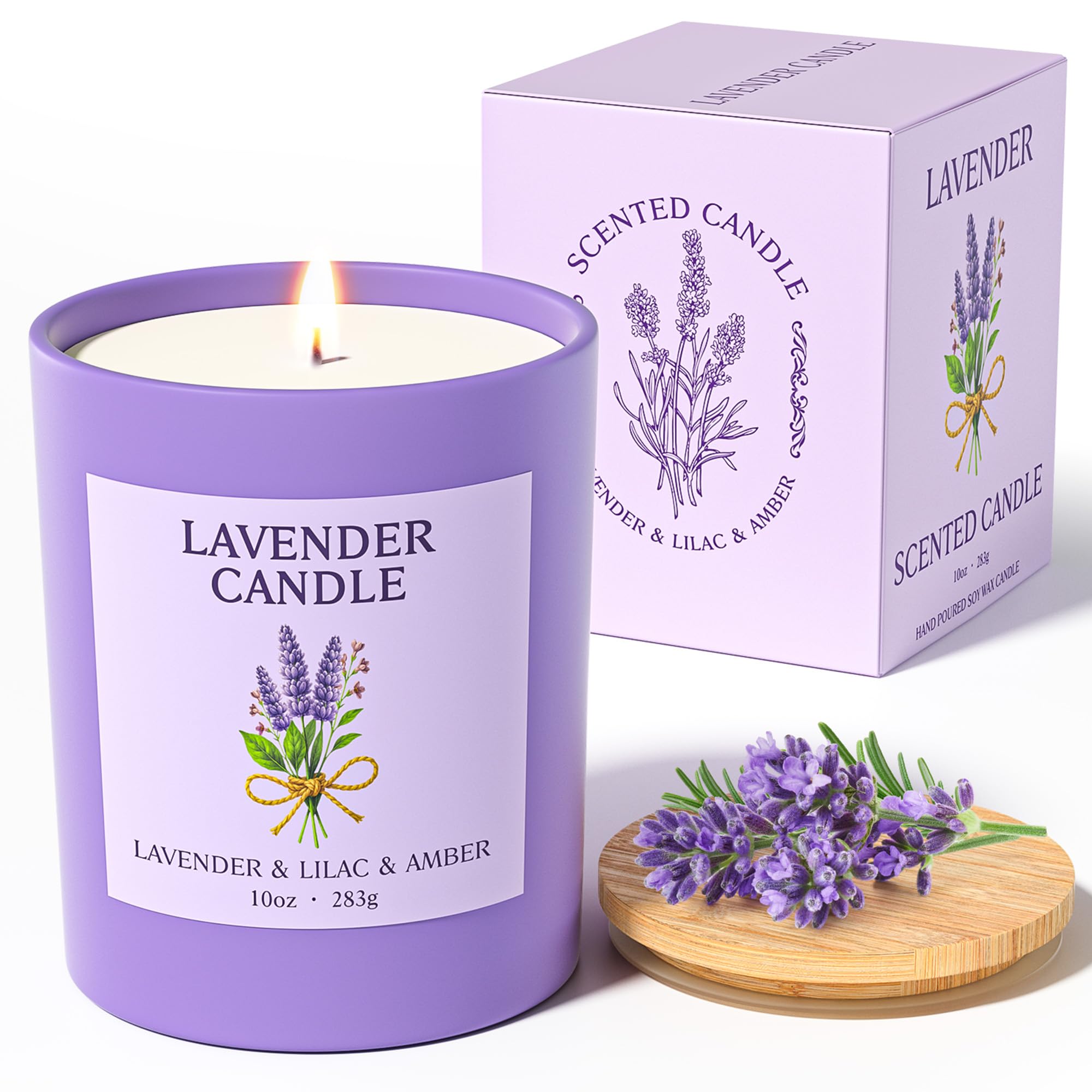NORVENCE Lavender Candle