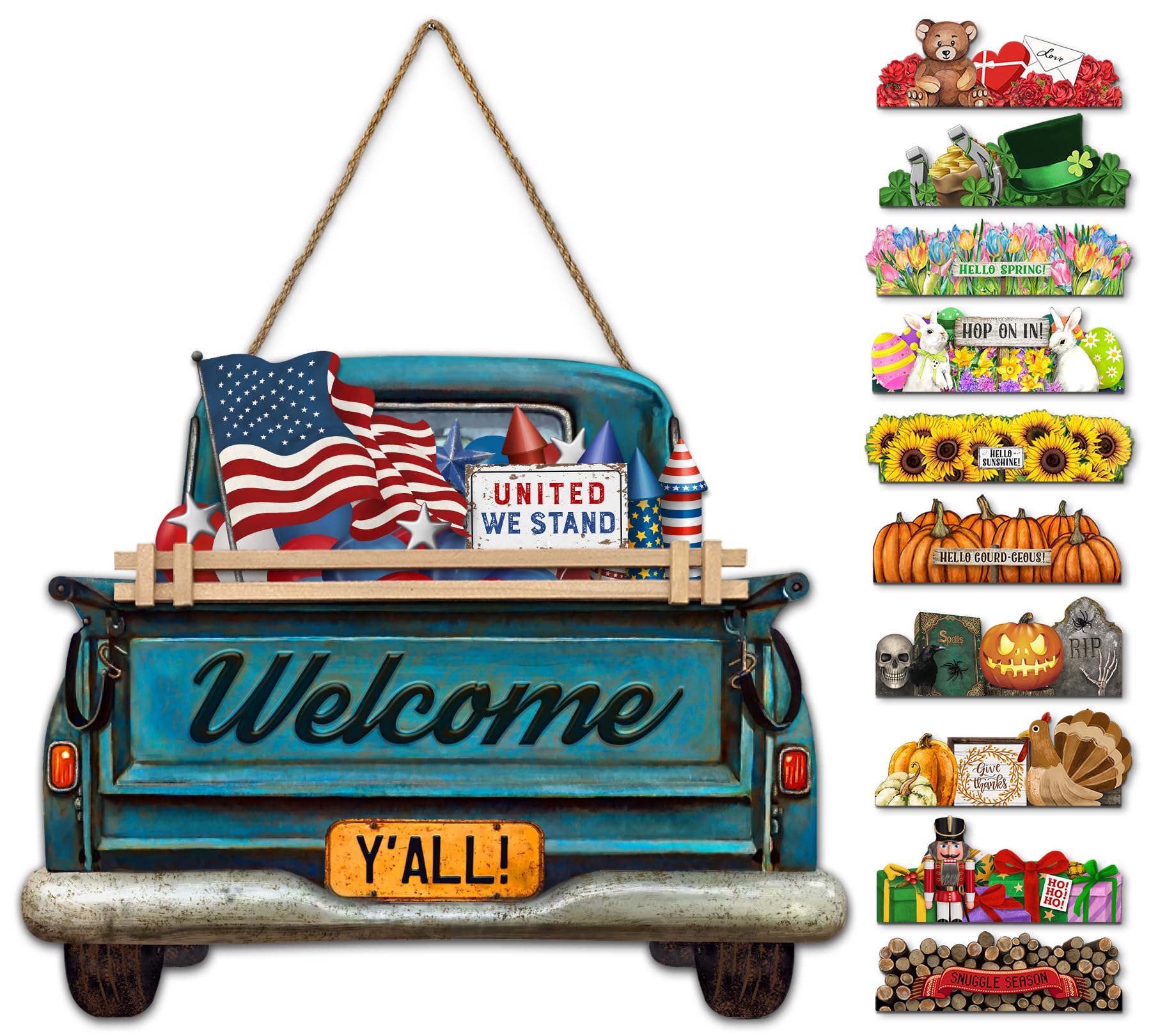 Parallel Welcome Sign