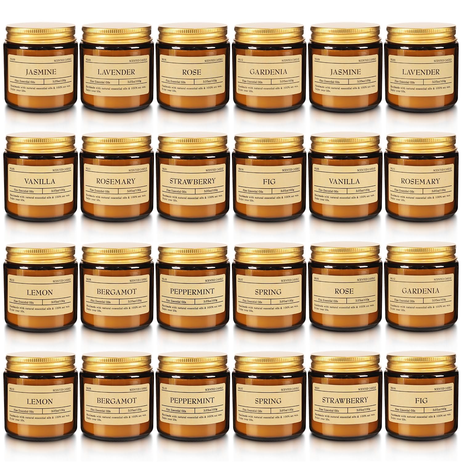 Grcdoyvl Candle Set