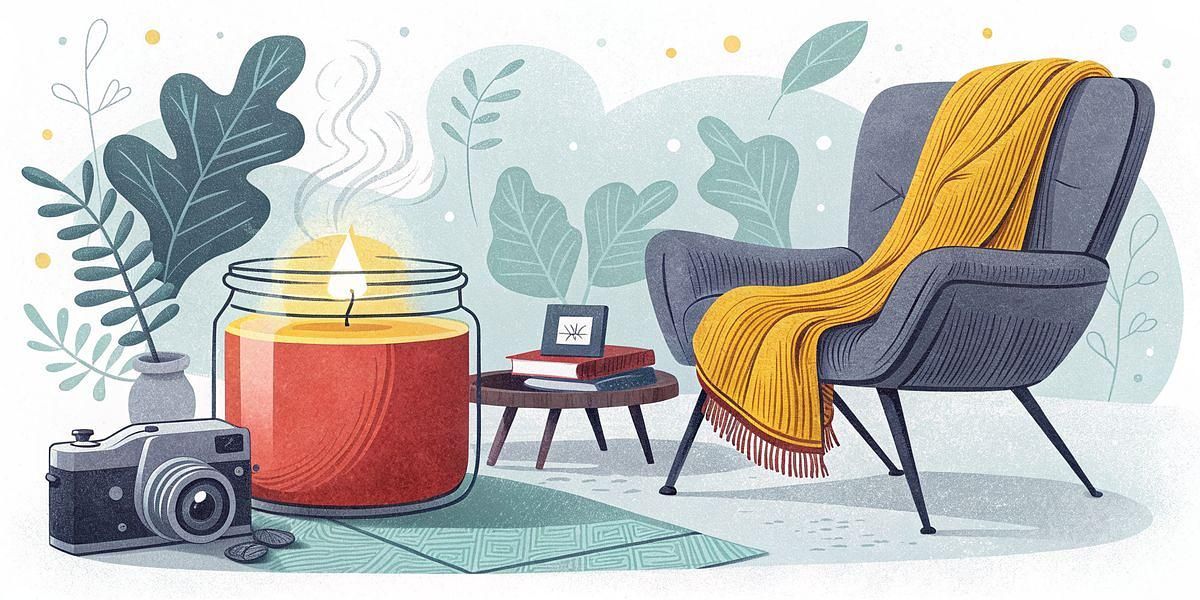 Best Cozy Home Upgrades for You: Yankee Candle Pink Sands & Balsam Cedar Large Jars Plus Ring Indoor Cam for Comfort and Security