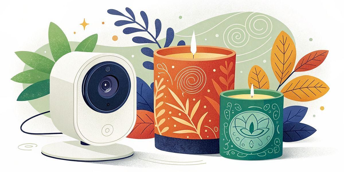 Best Indoor Security Camera and Scented Candles to Upgrade Your Home Comfort, Ambiance, and Gift Giving