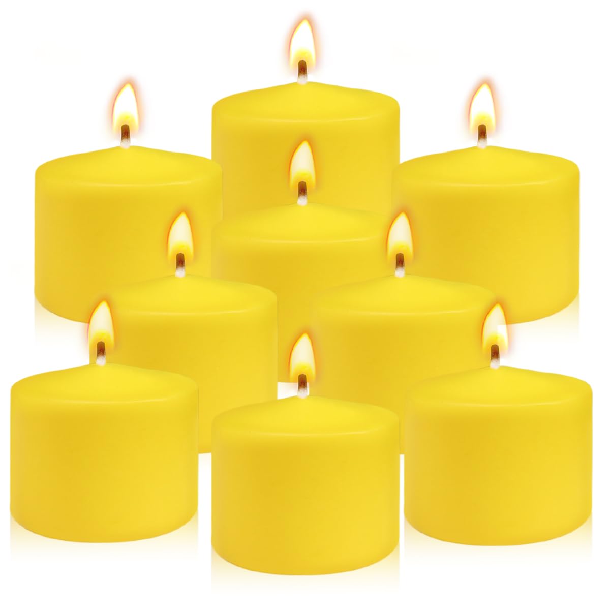 Amzwax Yellow Votives