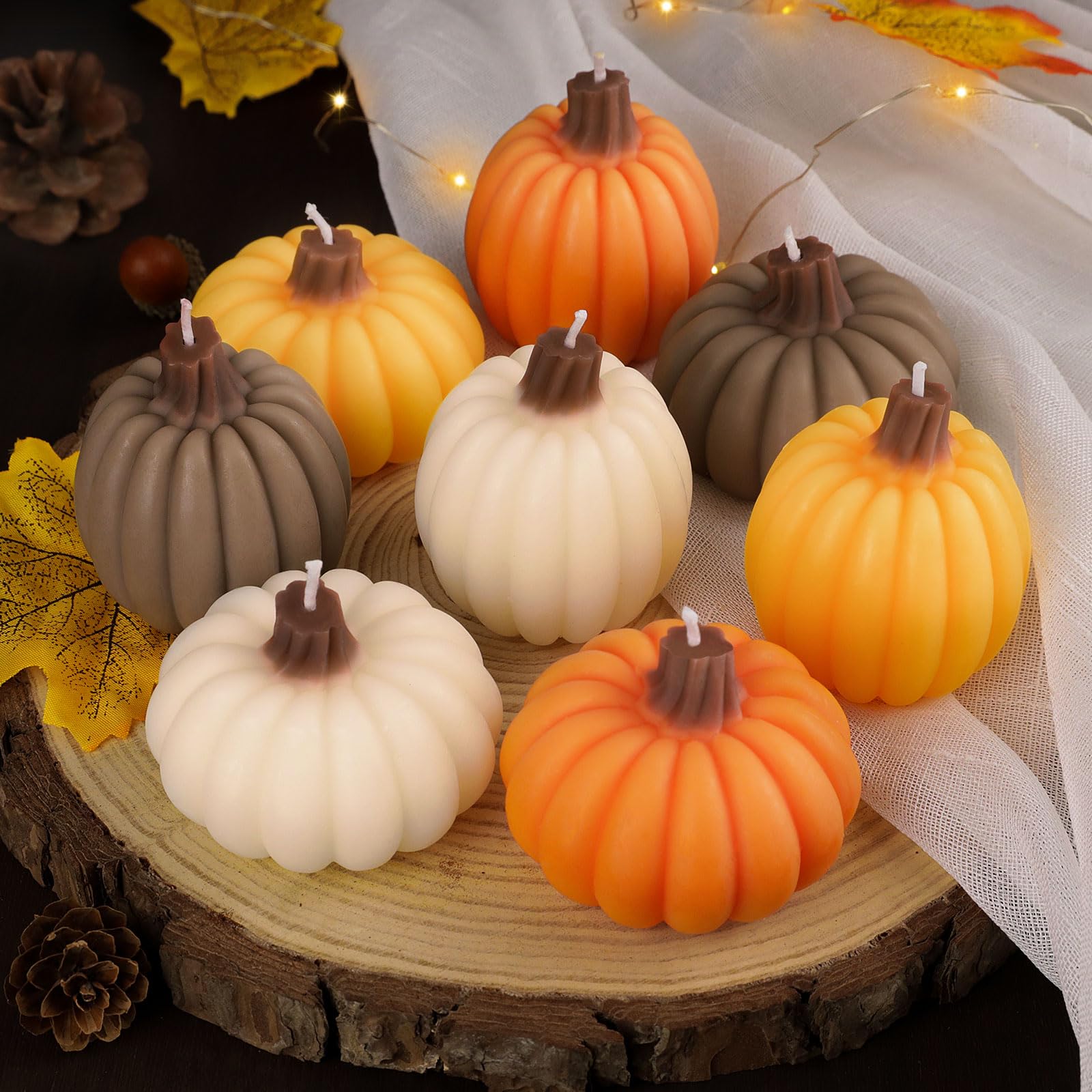 Lanpn Fall Candles