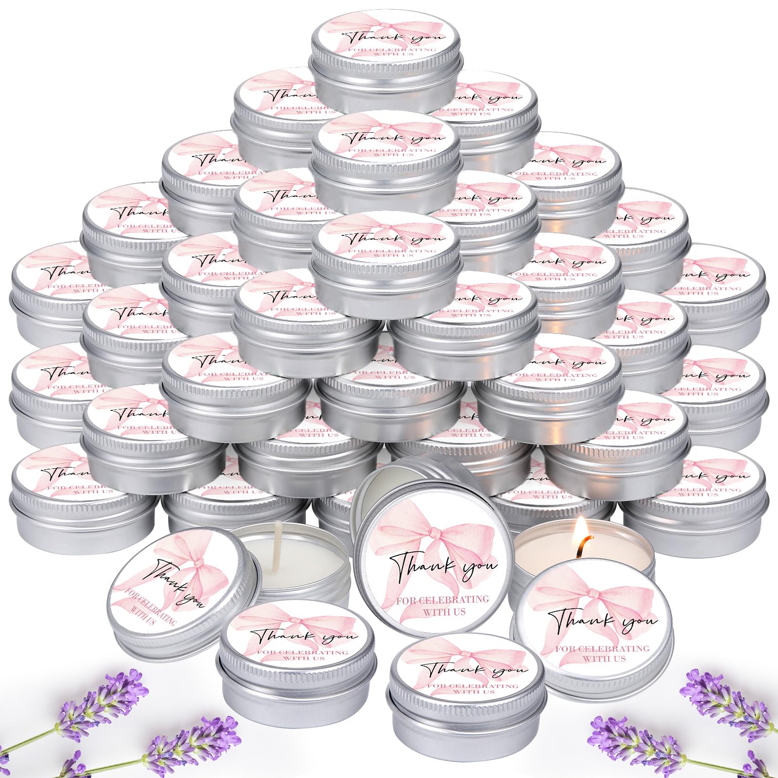 MTLEE Baby Shower Tins