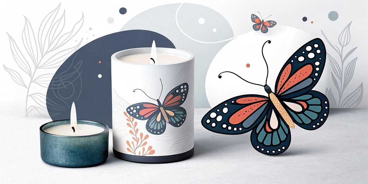 Best Candle Gifts for Women: Butterfly Scented Candles and Flameless LED Candles to Brighten Your Home