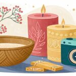 Best Gifts to Make Your Home Feel Cozy and Secure: Luxury Candle Sets, Rustic Dough Bowl Candles, and Ring Indoor Cam
